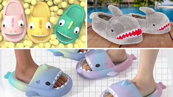 Take a Bite Out of Life With The Cutest Shark Slippers Ever